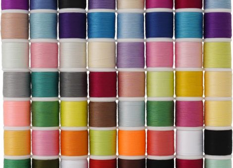 56 Spools Sewing Thread Kit for Hand Sewing and Machine Sewing Use, Colorful Polyester Thread Set 100 Yards Per Spool, 5600 Yards Total